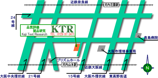 株式会社KTRアクセスマップ<